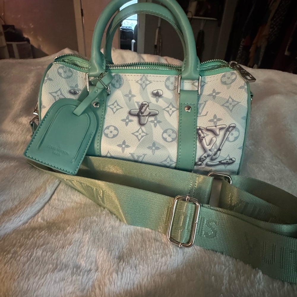Elegant Turquoise Women's Bag